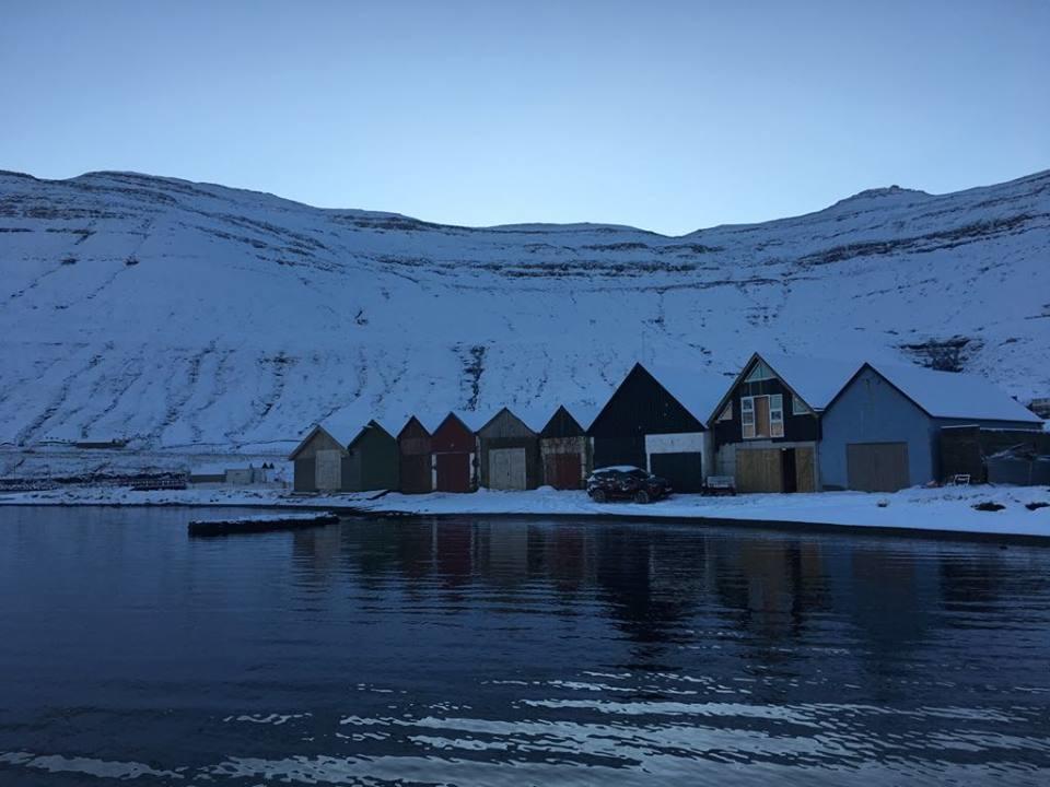 Boat House In Hosvik Lejlighed Eksteriør billede